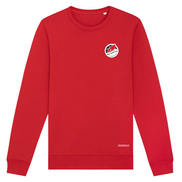 Sweater unisex - rood Thumbnail
