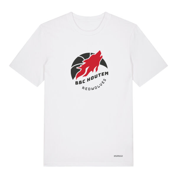 T-shirt unisex - wit Thumbnail