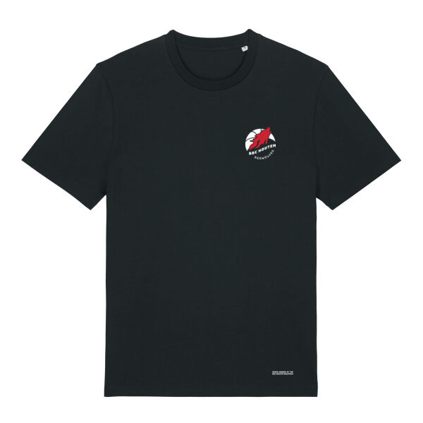 T-shirt unisex - zwart Thumbnail