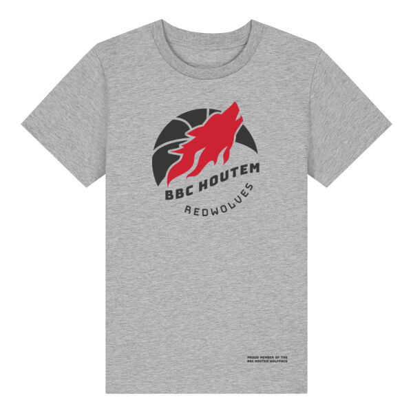 T-shirt kinderen - grijs Thumbnail