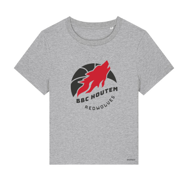 T-shirt dames - grijs Thumbnail